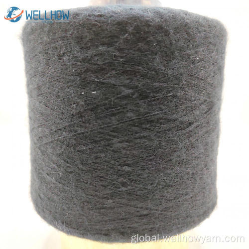 Brushed Fabric 100% Polyester 1/15nm Brushed Yarn 100% Polyester Dyed Yarn Factory